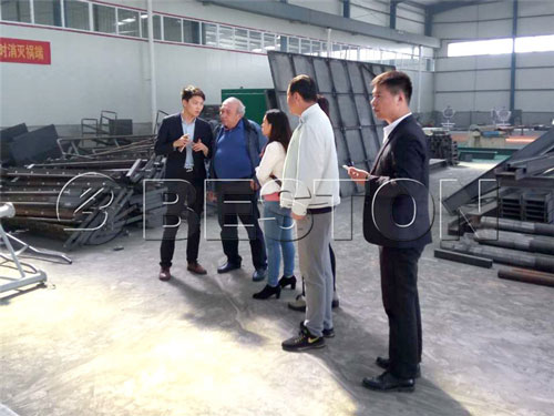 Customized solid waste sorting plant