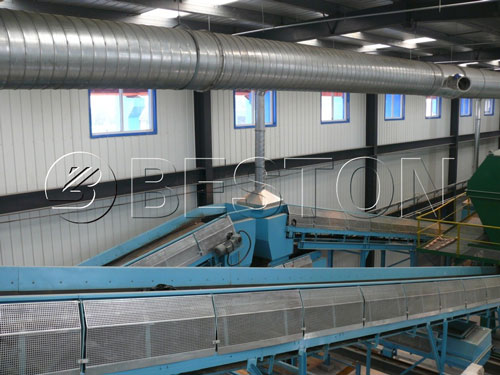 Sealed belt conveyor