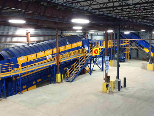 municipal solid waste sorting equipment