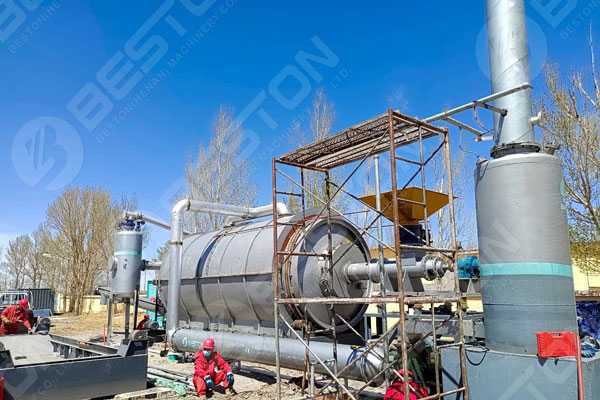 Beston Tyre Pyrolysis Plant for Sale