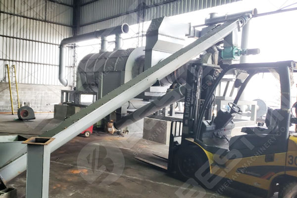 Rice Hull Charcoal Making Machine