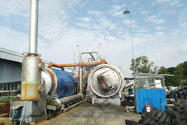 Beston Tyre Pyrolysis Plant